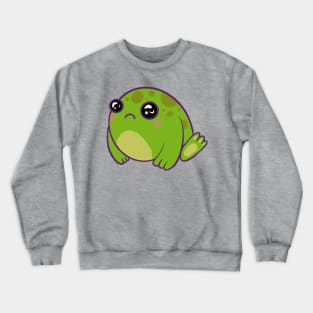 Sad frog Crewneck Sweatshirt